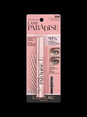 L'Oreal Paris  Voluminous Lash Paradise Washable Mascara, Blackest Black